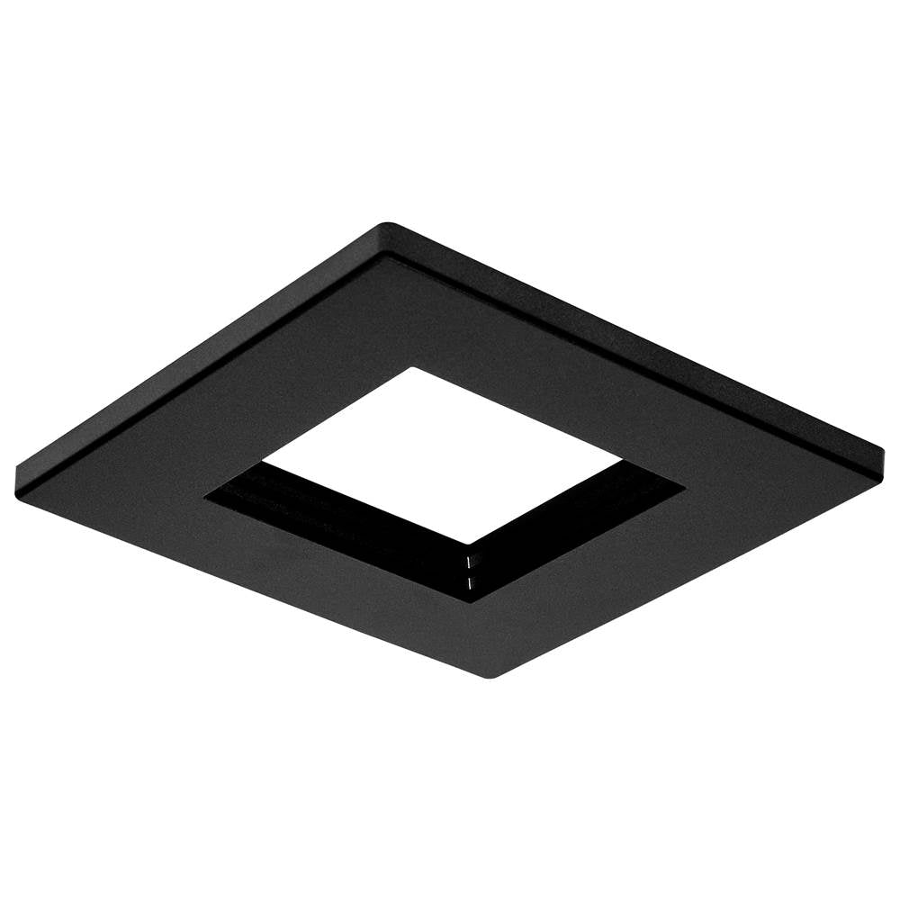 Nuvo  4-inch Square Trim For Led Commercial Downlight - Bronze Finish