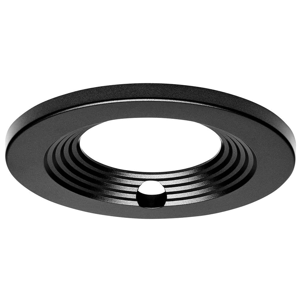 Nuvo  4-inch Round Trim For Led Commercial Downlight - With Integrated Em Driver - Bronze Finish