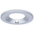Nuvo  4-inch Round Trim For Led Commercial Downlight With Integrated Em Driver - Silver Finish