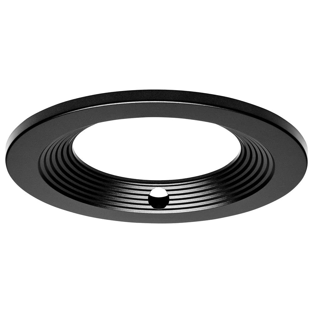 Nuvo  6-inch Round Trim For Led Commercial Downlight With Integrated Em Driver - Bronze Finish