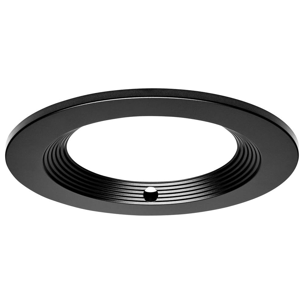 Nuvo  8-inch Round Trim For Led Commercial Downlight With Integrated Em Driver - Bronze Finish