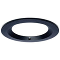 Nuvo  10 Inch Round Trim For Led Commercial Downlight With Integrated Em Driver - Black Finish