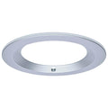 Nuvo  10-inch Round Trim For Led Commercial Downlight With Integrated Em Driver - Silver Finish