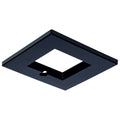 Nuvo  4-inch Square Trim For Led Commercial Downlight With Integrated Em Driver - Black Finish