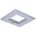 Nuvo  4-inch Square Trim For Led Commercial Downlight With Integrated Em Driver - Silver Finish