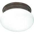 Nuvo  1 Light 8'' Mushroom Flush