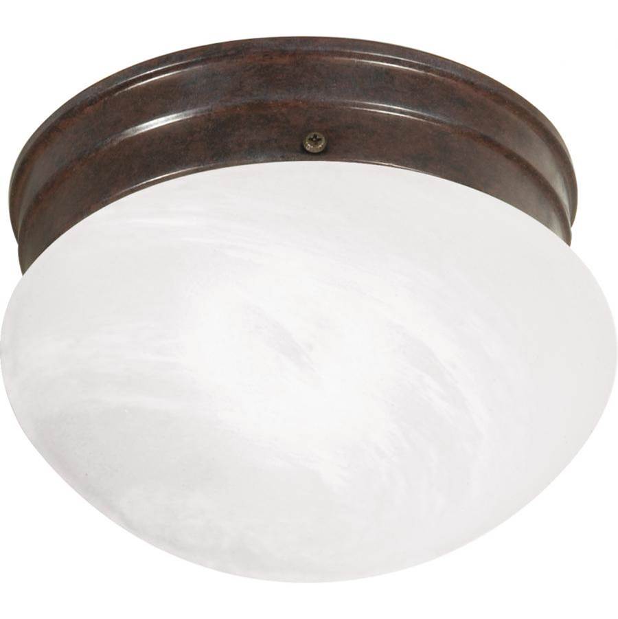 Nuvo  1 Light Small Mushroom Flush
