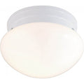 Nuvo  1 Light Small Mushroom Flush