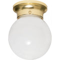 Nuvo  1 Light 6'' Ball Fixture