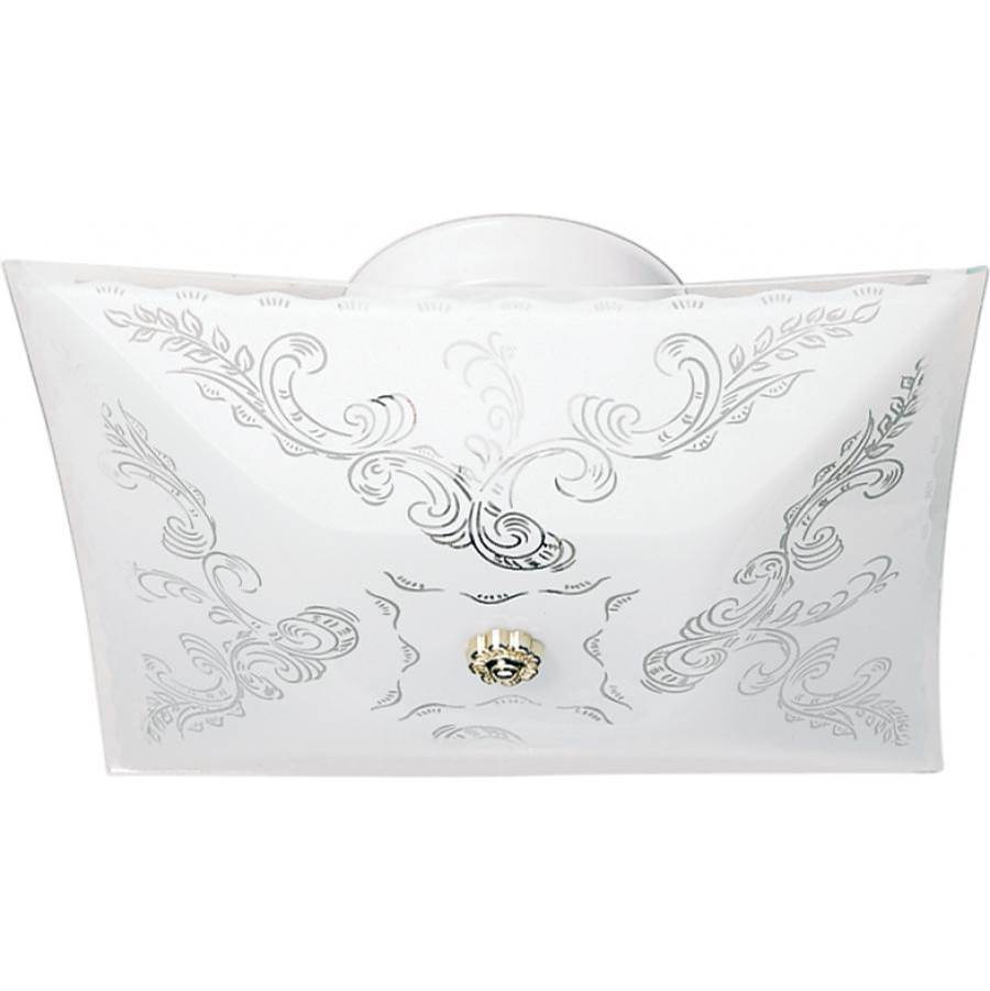Nuvo  2 Light Square Ceiling Flush