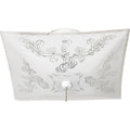 Nuvo  2 Lt Square Flush W/pull Chain