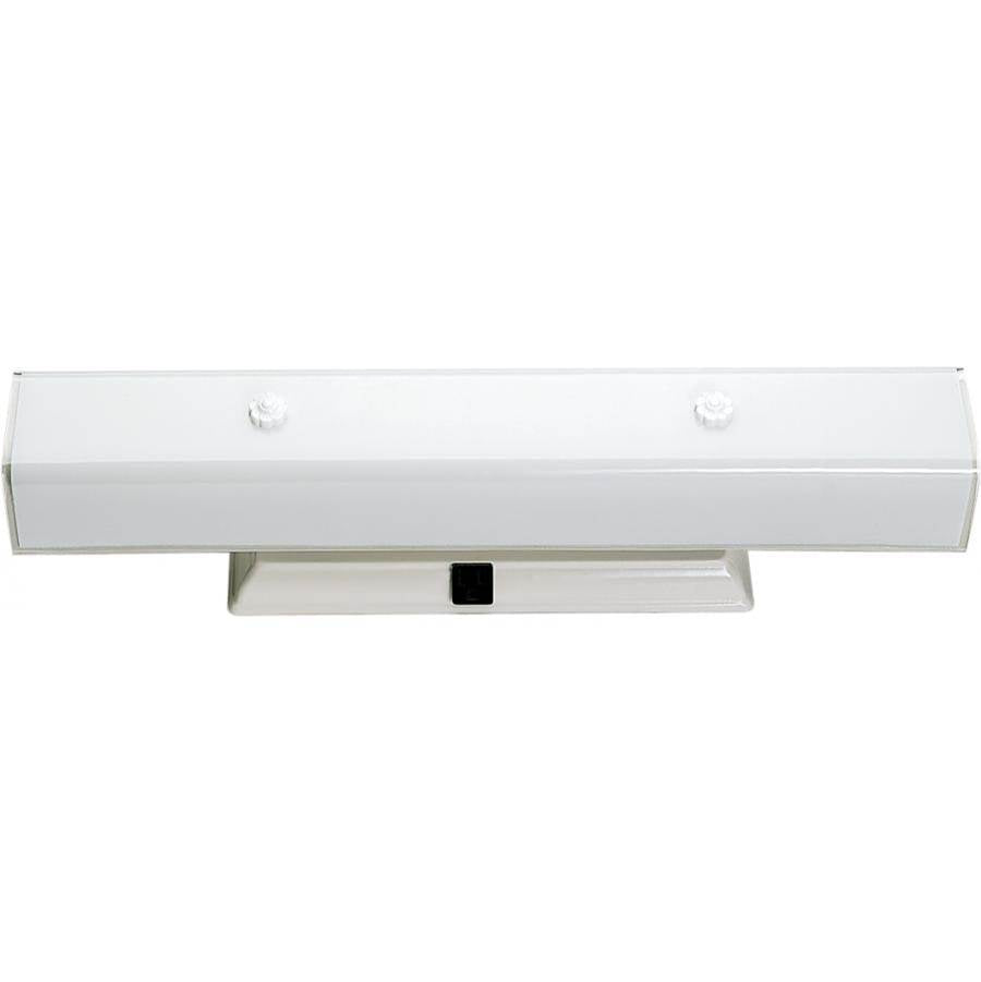 Nuvo  4 Light 24'' Vanity W/ Outlet