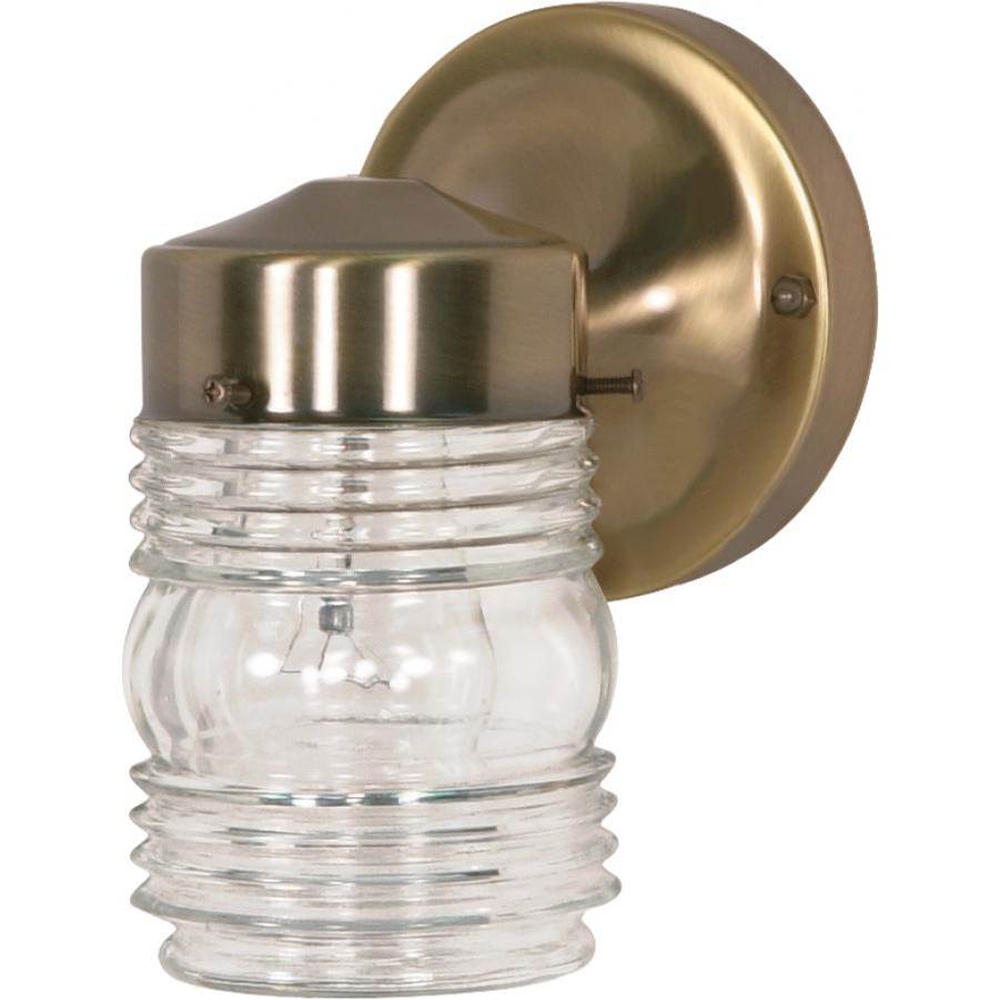 Nuvo  1 Light 6'' Mason Jar Lantern