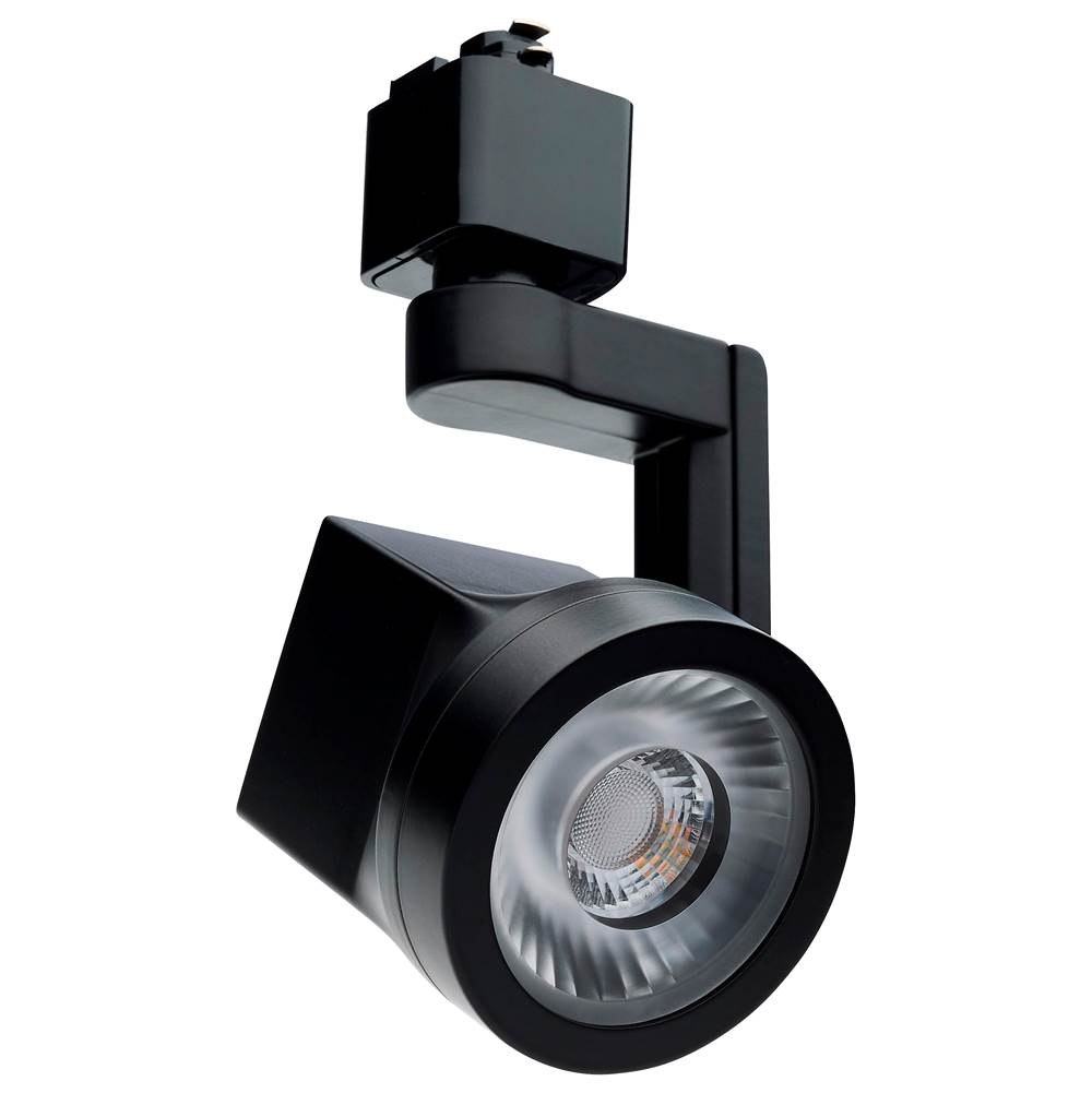 Nuvo Lantern; 12 Watt Led Track Head; 24 Degree Beam Spread; 3000k; Black Finish