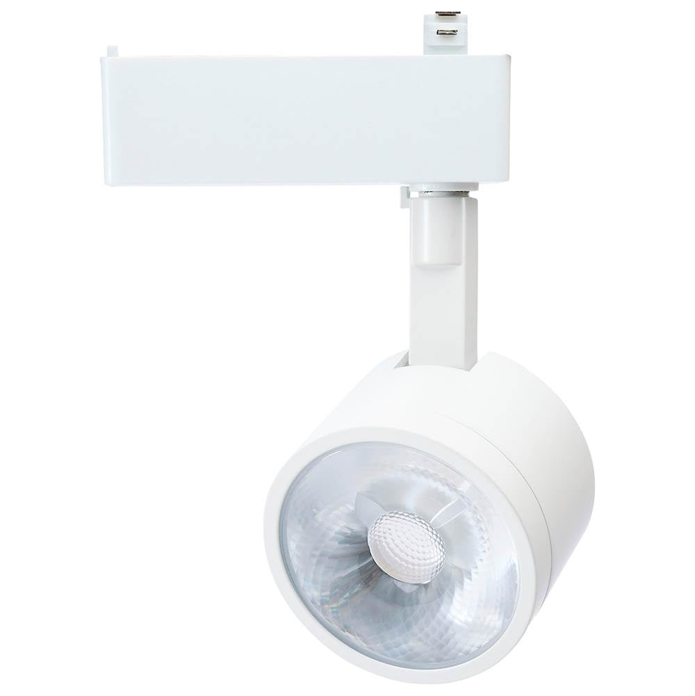 Nuvo  12 Watt Led Track Head; Starfish Enabled; Round Shape; White Finish; 120 Volt; Rgbtw