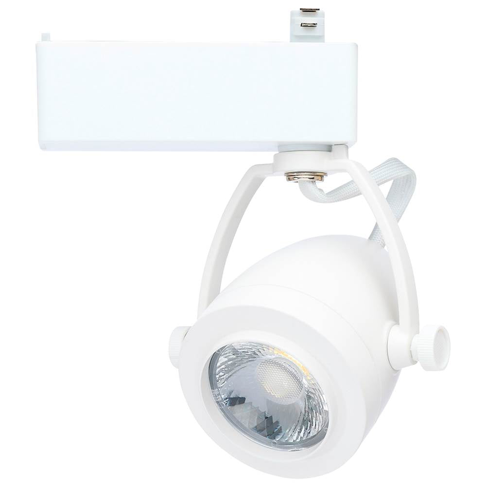 Nuvo  12 Watt Led Track Head; Starfish Enabled; Pinch Back; White Finish; 120 Volt; Rgbtw