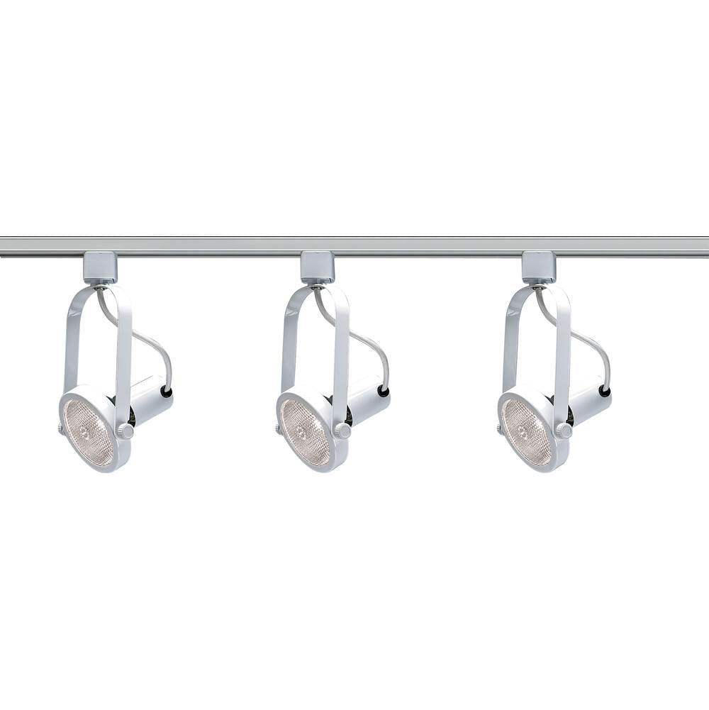 Nuvo  White Par30 Gimbal Ring Track