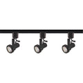 Nuvo  3 Light Track Kit Gimbal Ring Mr16 Black