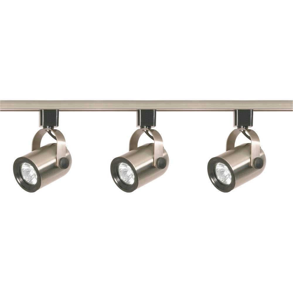 Nuvo  3 Light Track Kit Round Back Line Voltage White