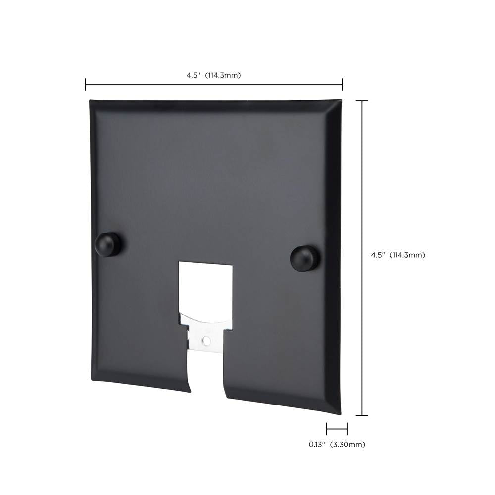 Nuvo TP213 Black Black Current Limiter Canopy Track Plate Image 2