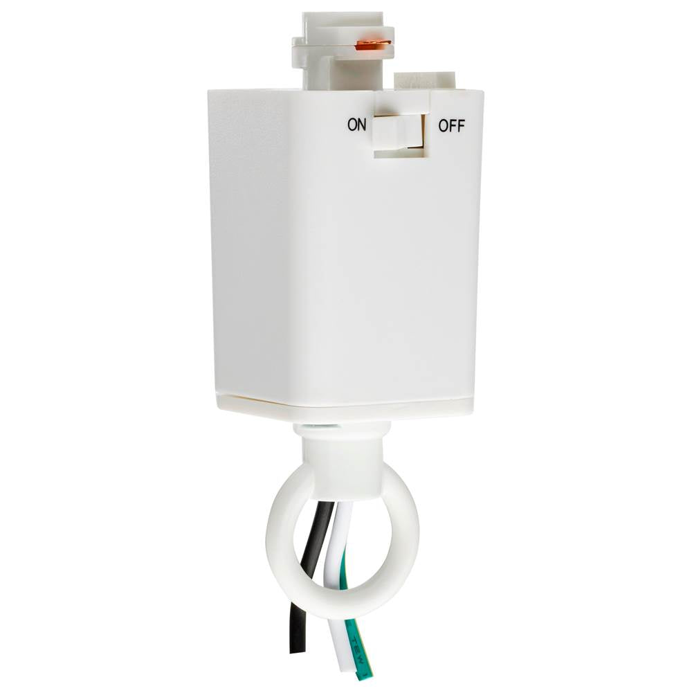 Nuvo  Pendant Loop Track Adapter-wh