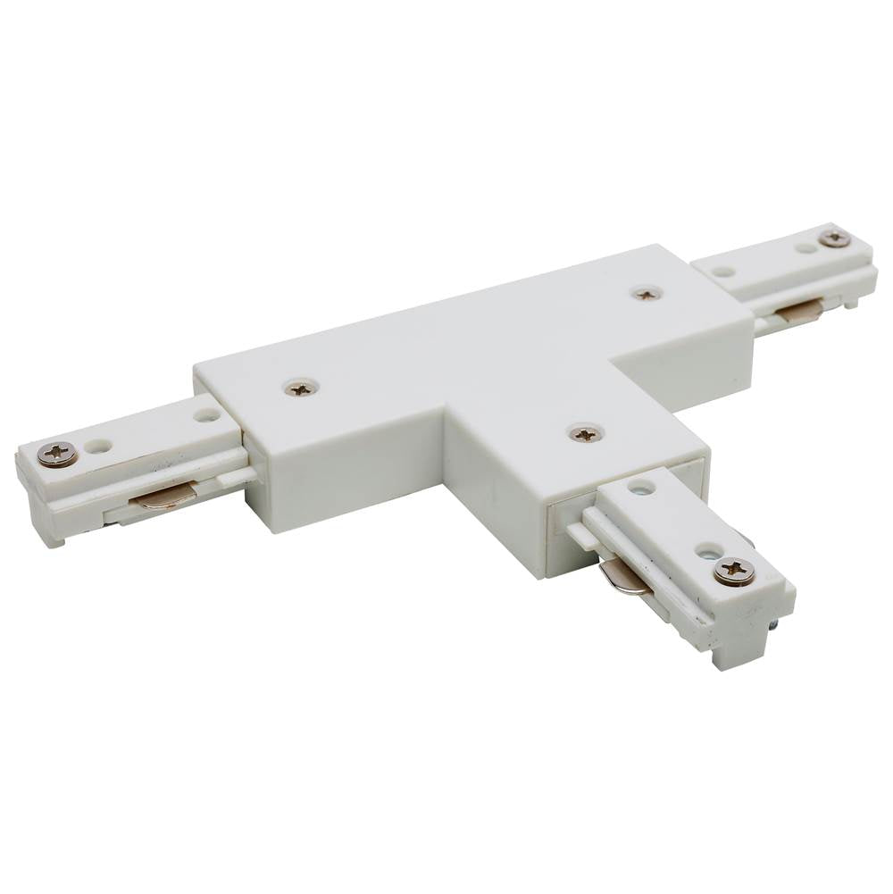 Nuvo  T Connector; Reverse Polarity; White Finish