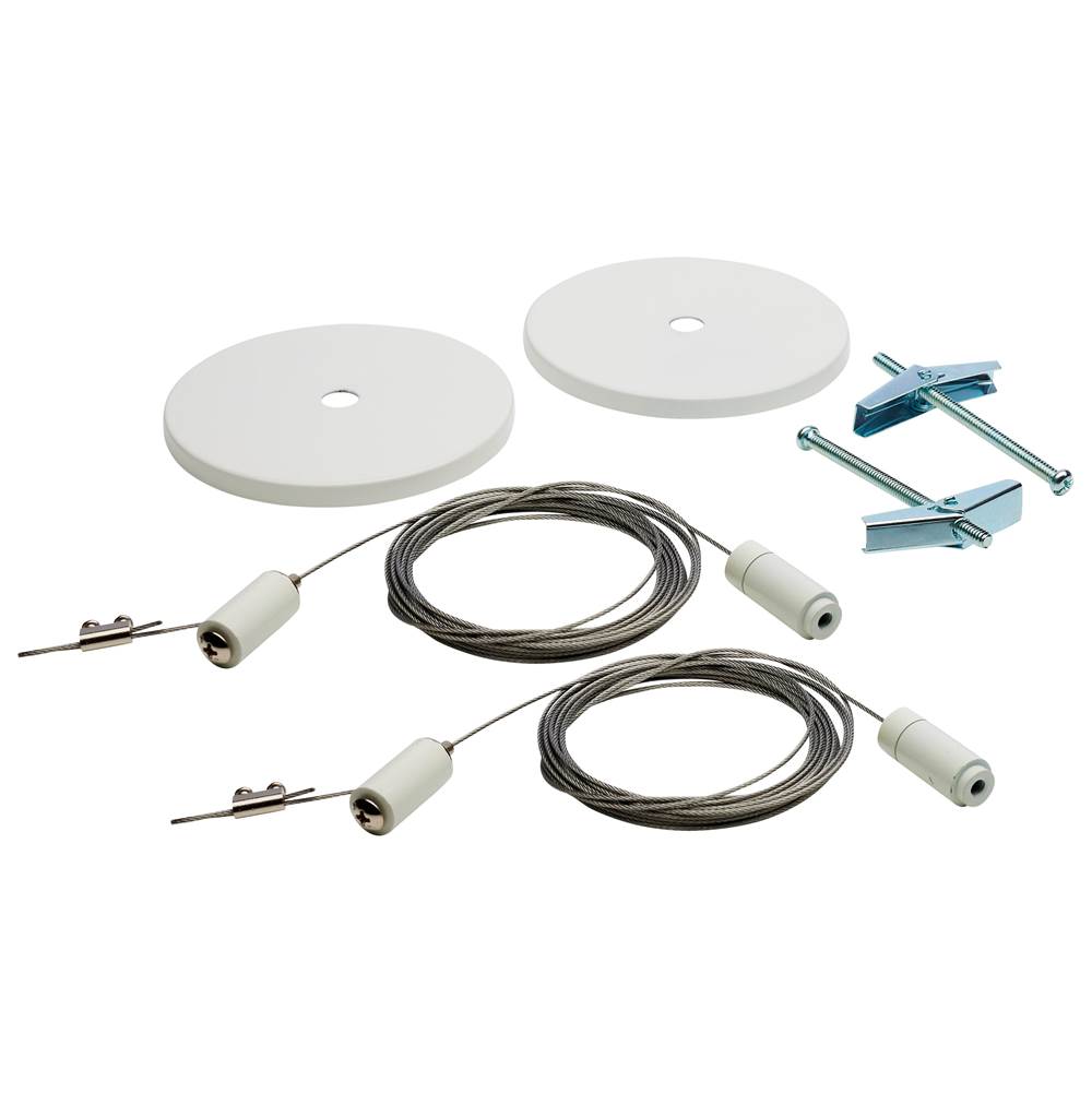 Nuvo  Track Suspension Aircraft Cable; White Canopy
