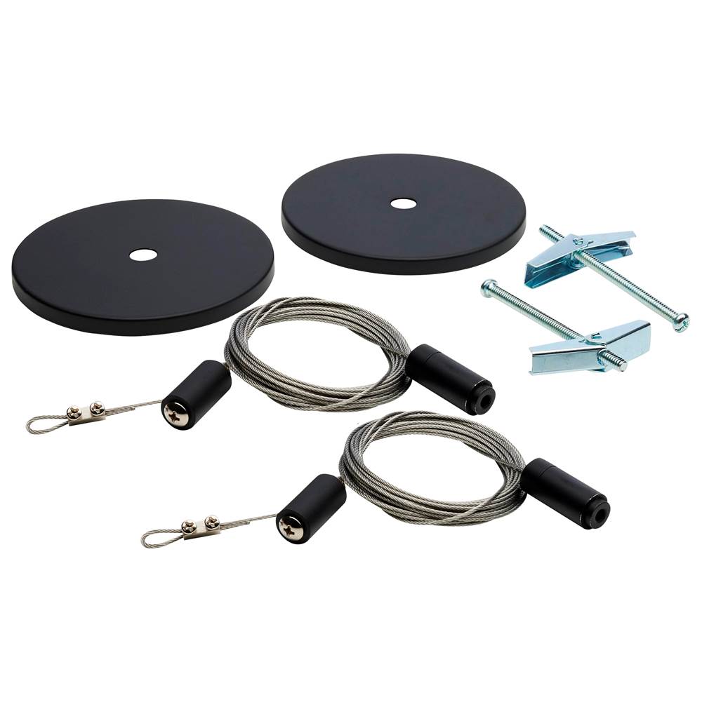 Nuvo  Track Suspension Aircraft Cable; Black Canopy