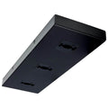 Nuvo  Triple Monopoint Adapter - Rectangular - Black Finish