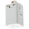 Nuvo  Outlet Track Adapter - White Finish