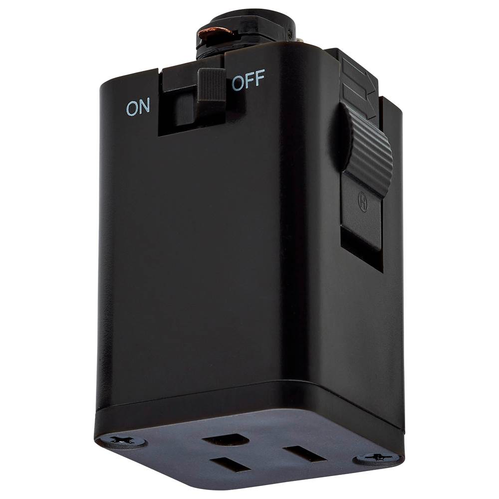 Nuvo  Outlet Track Adapter - Brown Finish