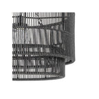 Palecek Tanner Outdoor Pendant Drum Black