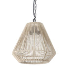 Palecek 2048-79  Tanner Outdoor Pendant Tapered Natural Image 1