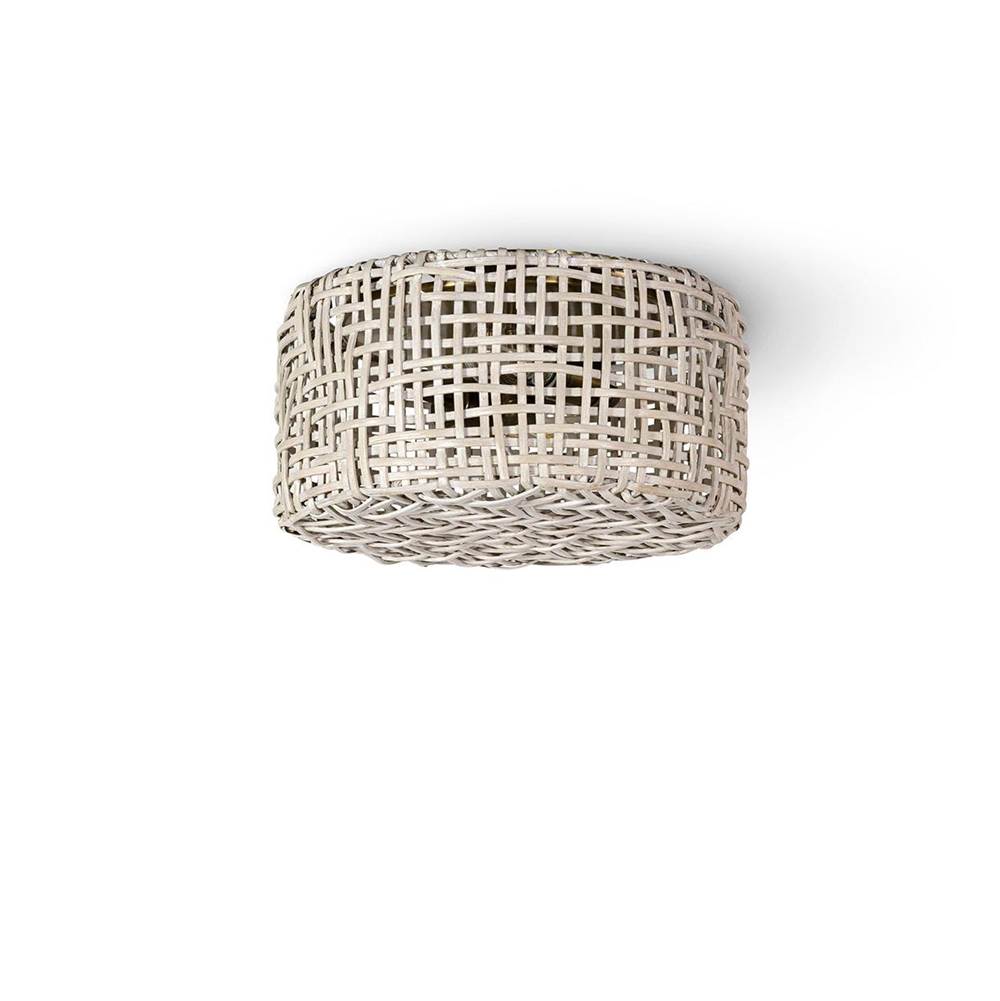Palecek Seacliff Flush Mount White