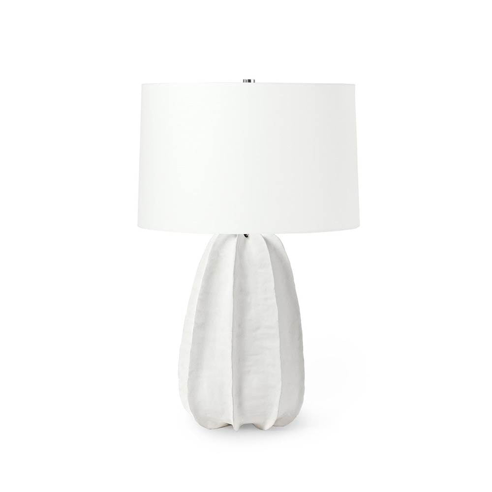 Palecek Keiko Table Lamp White