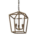 Palecek 2148-79  Hollister Outdoor Chandelier Small Natural Image 1