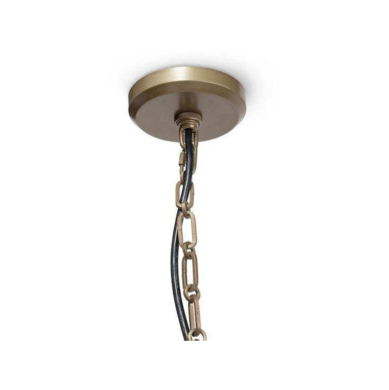 Palecek Hollister Outdoor Chandelier Small Natural