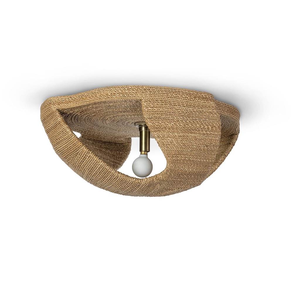 Palecek Corsica Flush Mount Natural