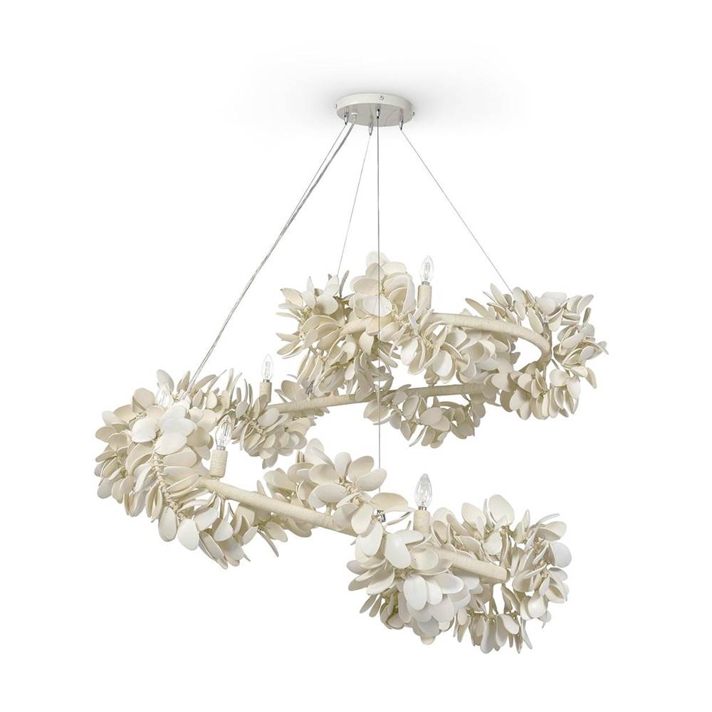 Palecek 2182-79  Roma Spiral Chandelier Image 1