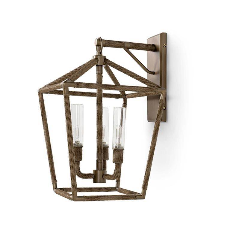 Palecek Hollister Outdoor Sconce Large Natural