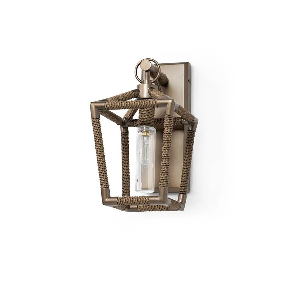 Palecek 2207-79  Hollister Outdoor Sconce Small Natural Image 1