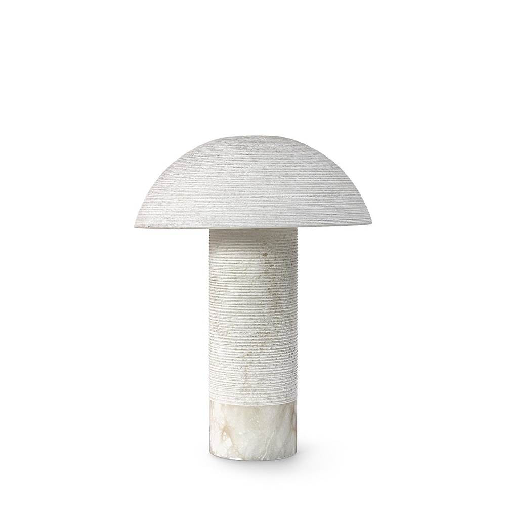 Palecek 2217-05 White Zana Table Lamp Image 1