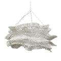 Palecek 2237-05 White Miramar Chandelier White Image 1