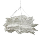 Palecek 2237-05 White Miramar Chandelier White Image 1