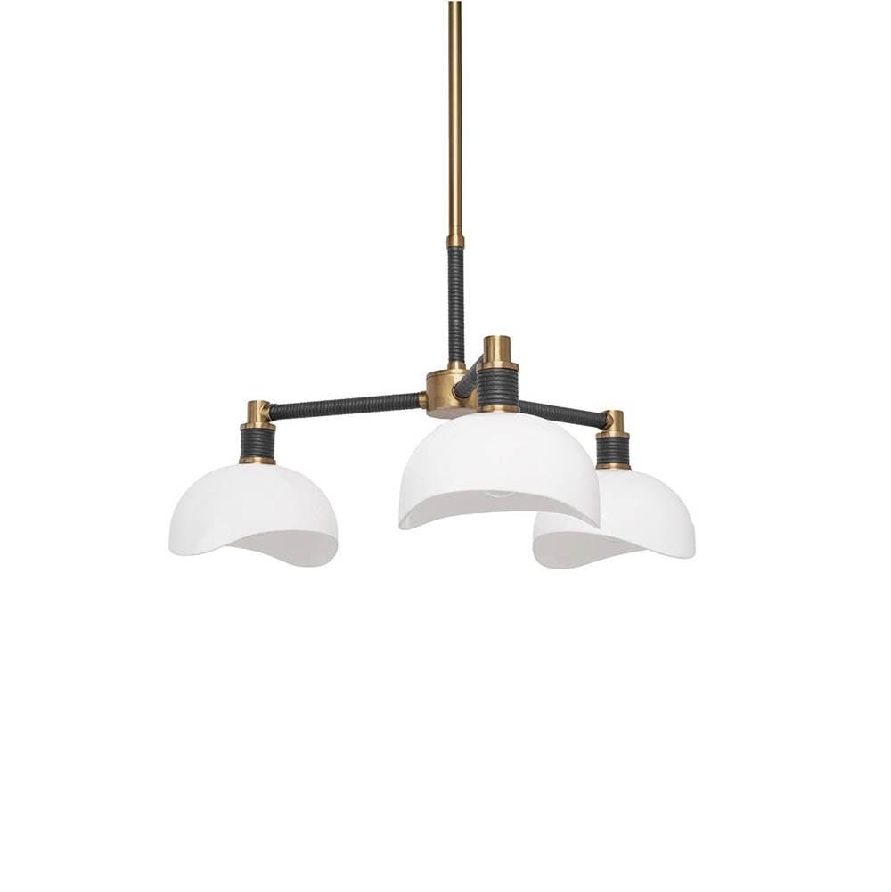 Palecek Brooklyn Chandelier Small Black