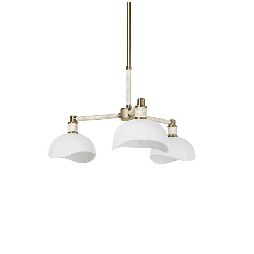 Palecek Brooklyn Chandelier Small Oak