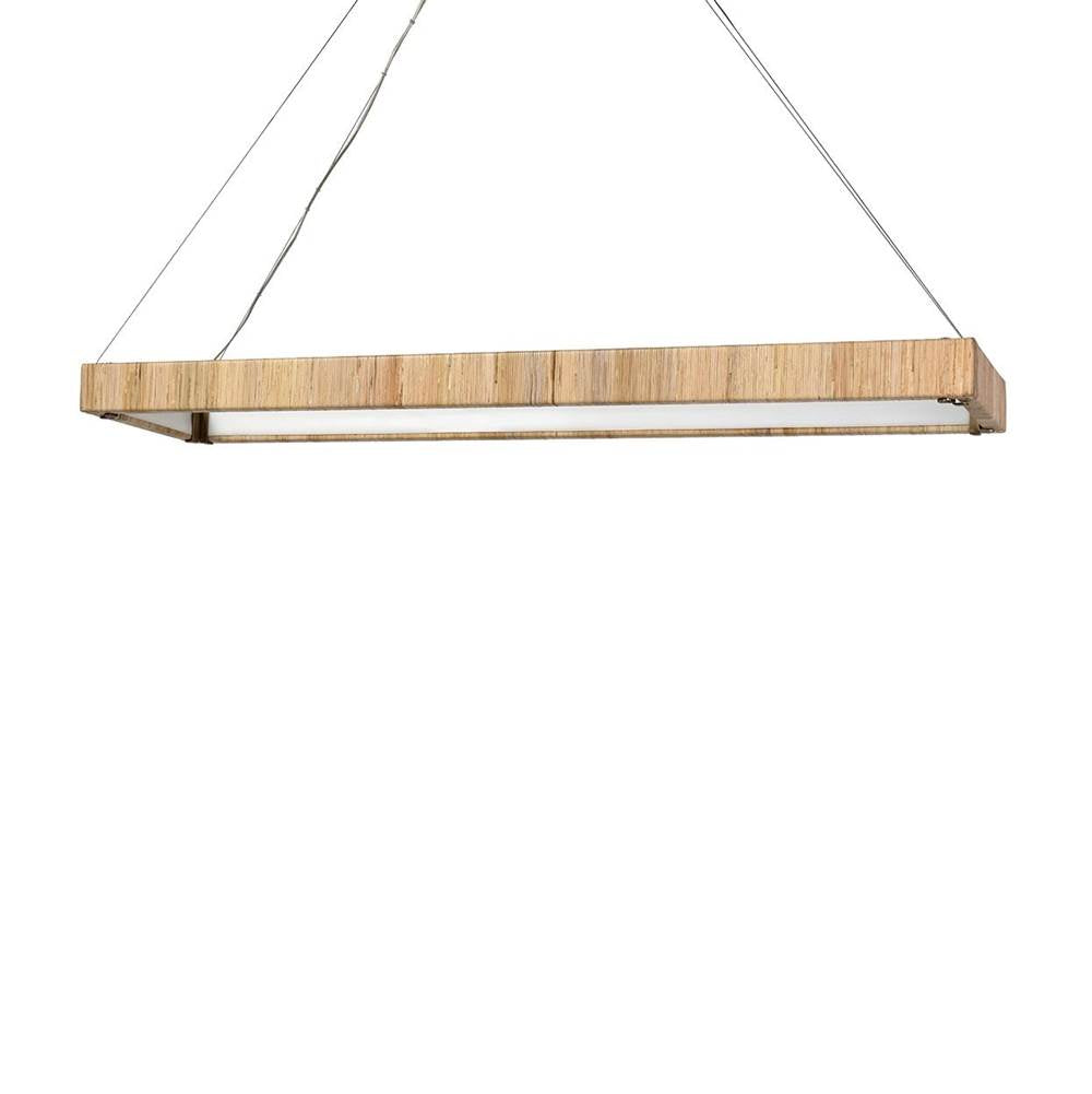 Palecek 2322-79  Gibson Rectangular Chandelier Image 1