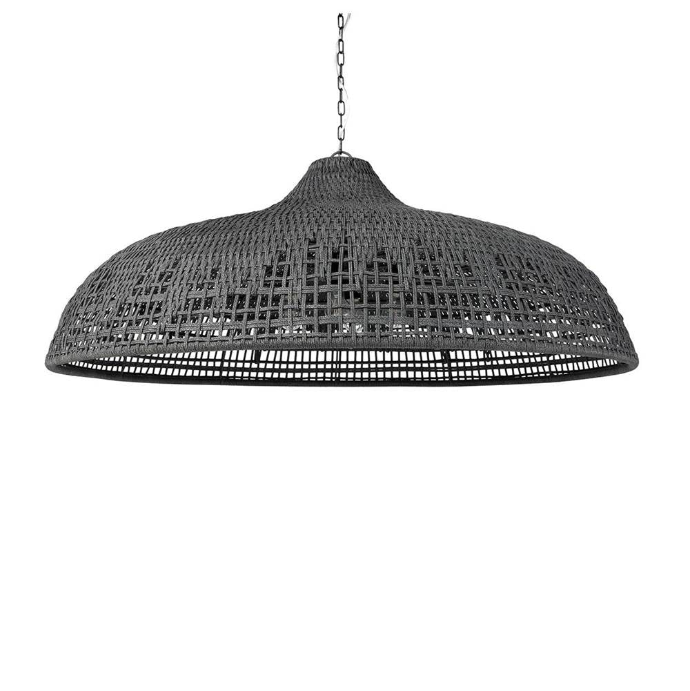 Palecek 2340-31 Charcoal Westerly Outdoor Chandelier 54'' Charcoal Image 1