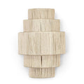 Palecek 2442-79  Everly 5 Tiered Sconce Natural Image 1