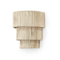 Palecek 2445-79  Everly 3 Tiered Sconce Natural Image 1